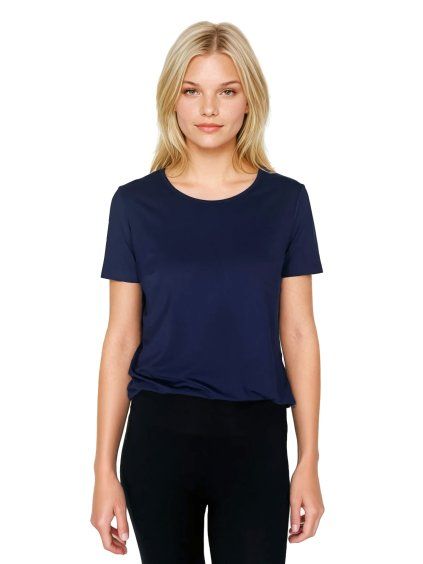 bambutik damske tricko bambus relax U NBlue modelka 4